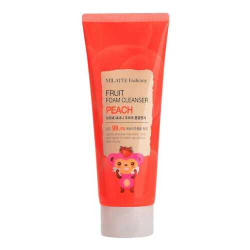 Средство для умывания MILATTE Fashiony Fruit Foam Cleanser Peach 150 мл в Подруга