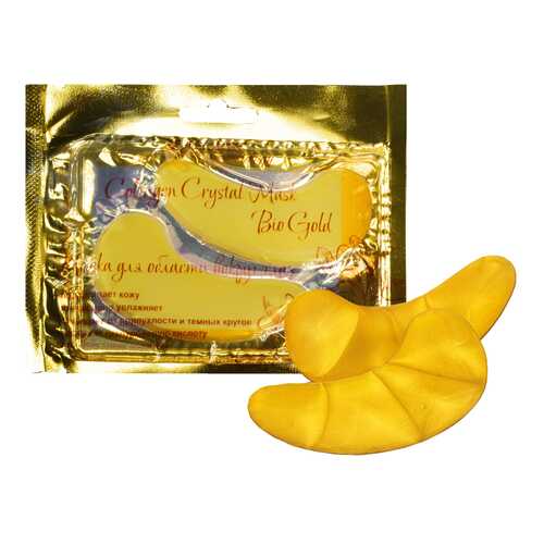 Маска для глаз Fabrik Cosmetology Collagen Crystal Mask Bio Gold в Подруга