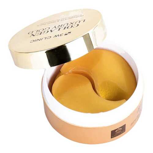 Патчи для глаз 3W Clinic Collagen Luxury Gold Hydrogel Eye & Spot Patch 60 шт в Подруга
