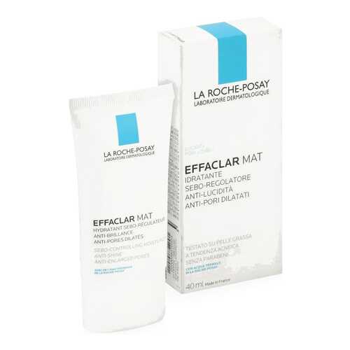 Эмульсия La Roche-Posay Effaclar Mat увлажняющая, матирующая, себорегулирующая, 40 мл в Подруга