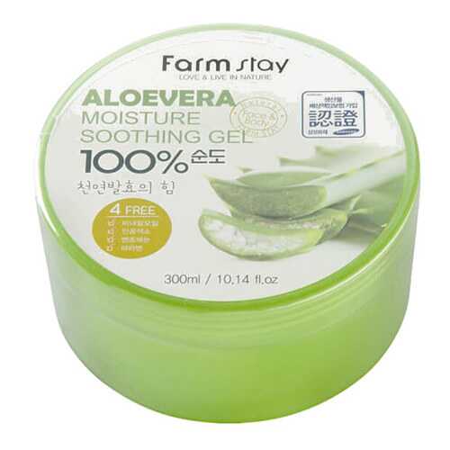 Гель для лица FarmStay Soothing Gel Aloe Vera 300 мл в Подруга