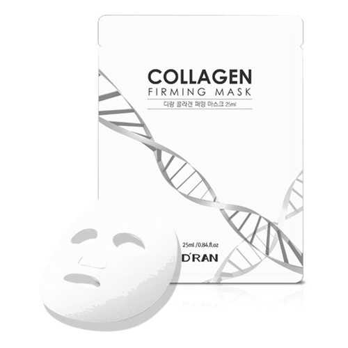 Коллагеновая укрепляющая маска D'RAN New Collagen Firming Mask 10 шт в Подруга