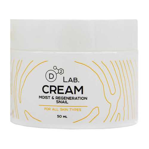 Крем для лица D2 Lab Cream Moist & Regeneration Snail 50 мл в Подруга