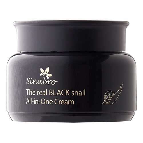 Крем для лица Sinabro The teal black snail all-in-one cream 100 мл в Подруга