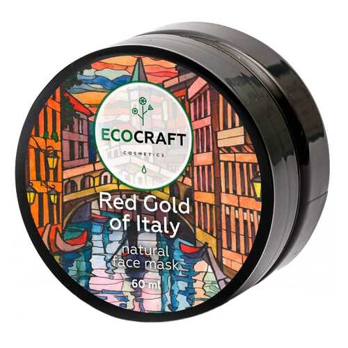 Маска для лица Ecocraft Natural Face Mask Red gold of Italy 60 мл в Подруга