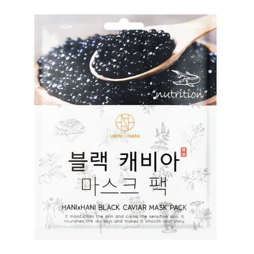 Маска для лица HANIxHANI Black Caviar Mask Pack 25 мл в Подруга