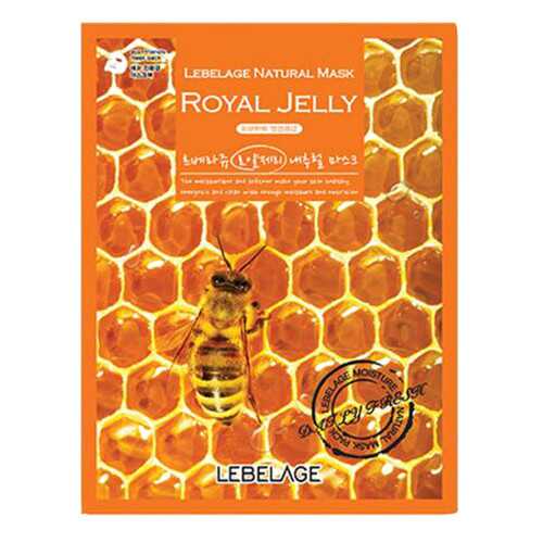 Маска для лица Lebelage Natural Mask Royal Jelly с маточным молочком 23 г в Подруга