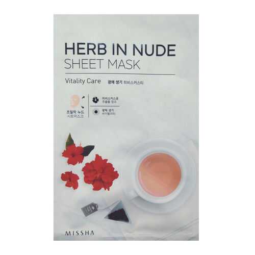 Маска для лица Missha Herb In Nude Sheet Mask Vitality Care 23 г в Подруга