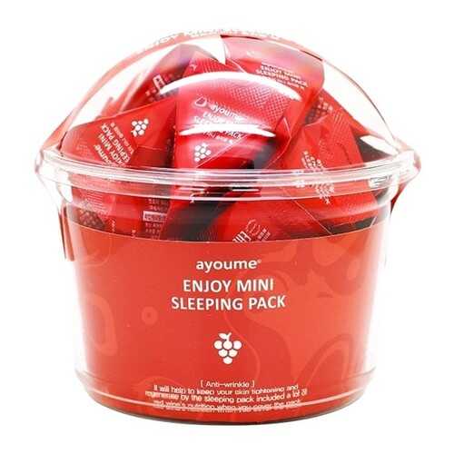 Маска для лица ночная AYOUME ENJOY MINI SLEEPING PACK 3гр*30 в Подруга