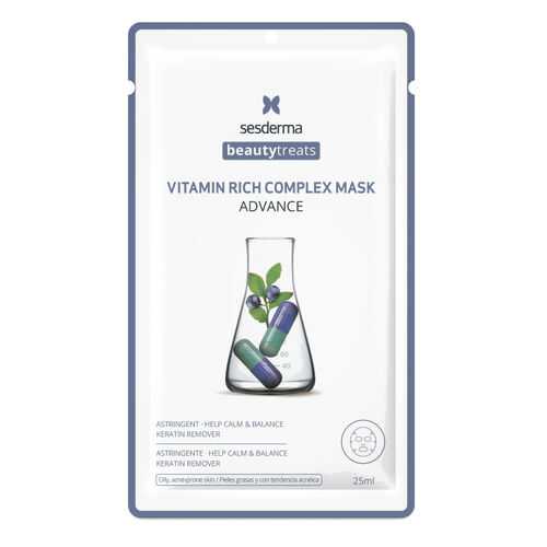 Маска для лица Sesderma Beauty Treats Vitamin rich complex mask 25 мл в Подруга