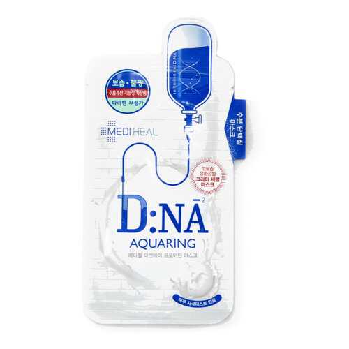 Маска-салфетка для лица Mediheal D:NA AQUARING Creamy Serum в Подруга