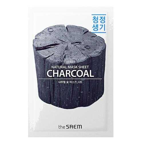 Маска тканевая THE SAEM с древесным углем Natural Charcoal Mask Sheet 21мл в Подруга