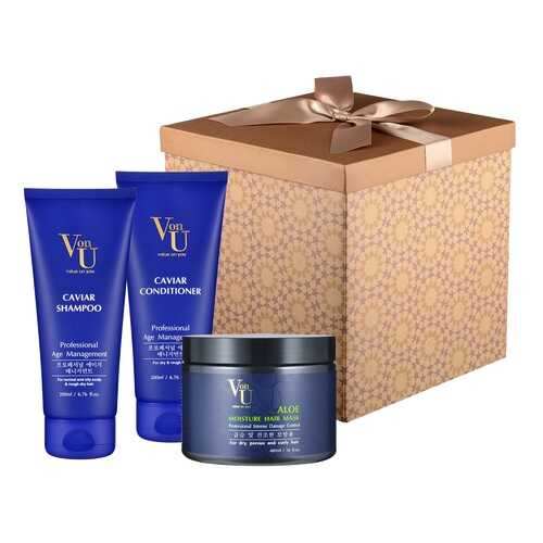 Набор VonU Caviar + Mask (3 предмета, с маской Aloe) в Подруга