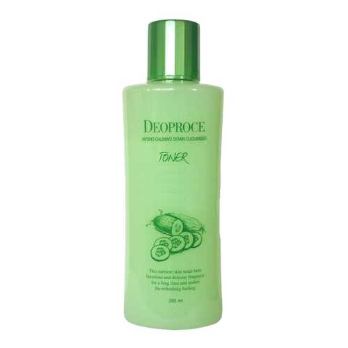 Тонер для лица Deoproce HYDRO CALMING DOWN CUCUMBER TONER 380 мл в Подруга