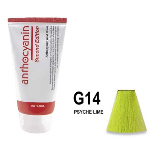 Краска для волос ANTHOCYANIN 110 G14 - Psyche Lime в Подруга