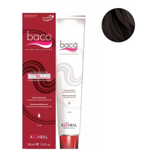 Краска для волос Kaaral Baco Color 4.0 Каштан 100 мл в Подруга