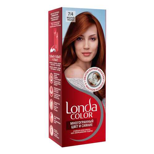 Краска для волос Londa Color 7/4 Медный тициан 110 мл в Подруга