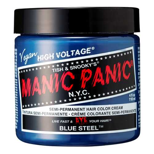 Краска для волос Manic Panic Classic Creme Blue Steel 118 г в Подруга
