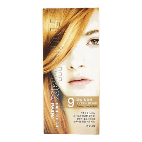 Краска для волос Welcos Fruits Wax Pearl Hair Color 09 Golden Blonde 60 мл в Подруга