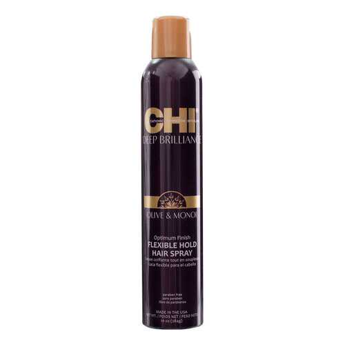 Лак для волос CHI Deep Brilliance Olive & Monoi Op FlexHold 280 мл в Подруга