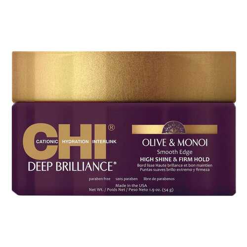 Средство для укладки волос CHI Deep Brilliance Olive & Monoi Smooth Edge 54 г в Подруга