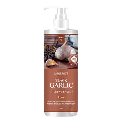 Бальзам для волос Deoproce Rinse Black Garlic Intensive Energy 1 л в Подруга