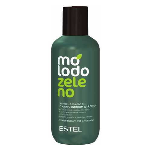 Эликсир-бальзам MOLODO ZELENO для ухода за волосами ESTEL PROFESSIONAL с хлорофиллом 200мл в Подруга