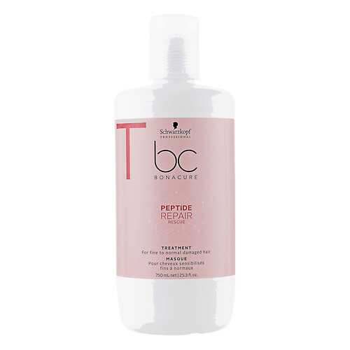 Маска для волос Schwarzkopf Professional BC Peptide Repair Rescue Treatment 750 мл в Подруга