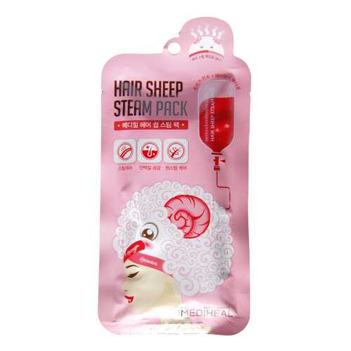 Маска-пакет для волос с паровым эффектом MEDIHEAL Hair Sheep Steam Pack в Подруга