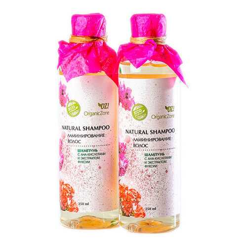 Шампунь Organic Zone с АНА-кислотами Ламинирование волос в Подруга